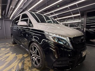 2022 Mercedes-Benz V-Класс Extra Long 300 d экстра длинный III (W447) Рестайлинг, чёрный, 8550000 рублей, вид 2