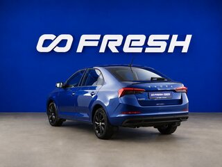 2021 Skoda Rapid II, синий, 1770444 рублей, вид 2