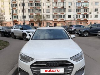 2021 Audi A4 35 TFSI V (B9) Рестайлинг, белый, 2500000 рублей, вид 1