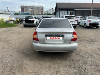 2007 Hyundai Accent ТагАЗ II, серебристый, 175000 рублей, вид 4