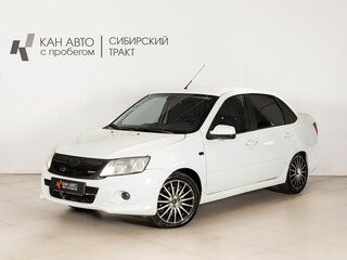 2015 Lada (ВАЗ) Granta Sport I, белый, 580000 рублей, вид 1