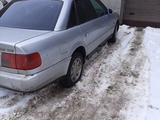 1996 Audi A6 I (C4), серебристый, 355000 рублей, вид 4