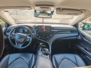 2021 Toyota Camry US Market VIII (XV70) Рестайлинг, синий, 2750000 рублей, вид 5