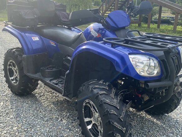 2012 CFMoto CF500, синий, 460000 рублей - вид 6