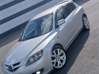 2008 Mazda 3 I (BK) Рестайлинг, серебристый, 640000 рублей, вид 1
