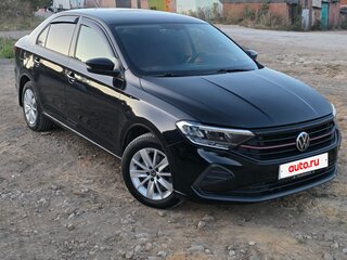 2020 Volkswagen Polo VI, чёрный, 1800000 рублей, вид 4