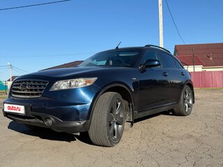 2007 Infiniti FX35 I (S50) Рестайлинг, синий, 890000 рублей, вид 1