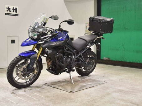 2014 Triumph Tiger 800, синий, 649000 рублей, вид 4