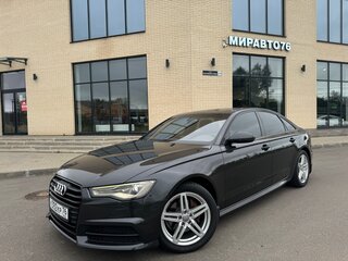 2016 Audi A6 IV (C7) Рестайлинг, серый, 2400000 рублей, вид 1