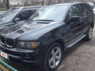 2004 BMW X5 3.0i I (E53) Рестайлинг, чёрный, 1050000 рублей, вид 1