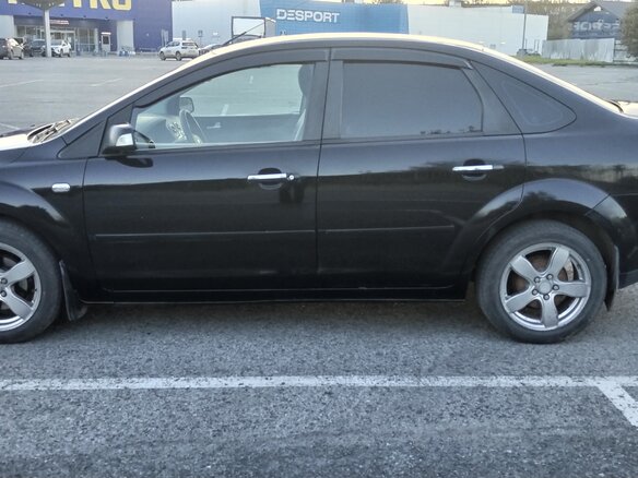 2007 Ford Focus II, чёрный - вид 8