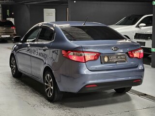 2013 Kia Rio 4-speed III, синий, 799000 рублей, вид 4