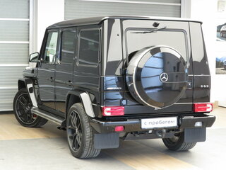 2015 Mercedes-Benz G-Класс AMG 63 AMG I (W463) Рестайлинг 2, чёрный, 7690000 рублей, вид 4