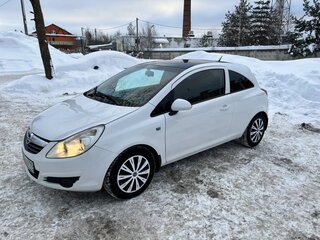 2008 Opel Corsa D, белый, 415000 рублей, вид 3