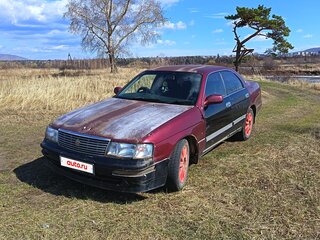 1993 Toyota Crown IX (S140), красный, 220000 рублей, вид 1