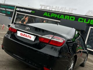 2017 Toyota Camry VII (XV50) Рестайлинг 2, чёрный, 2350000 рублей, вид 3