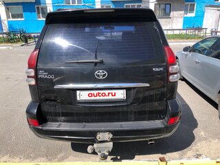 2006 Toyota Land Cruiser Prado 120 Series, чёрный, 1200000 рублей, вид 3