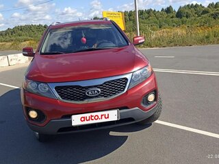 2009 Kia Sorento II, красный, 1130000 рублей, вид 2