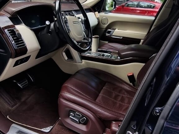 2013 Land Rover Range Rover IV, синий, 3000000 рублей - вид 8