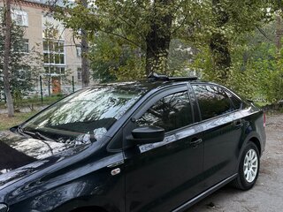 2011 Volkswagen Polo V, чёрный, 650000 рублей, вид 3