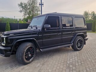 2014 Mercedes-Benz G-Класс AMG 63 AMG I (W463) Рестайлинг 2, чёрный, 5100000 рублей, вид 3