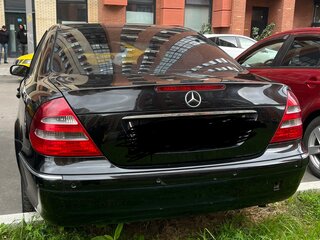 2003 Mercedes-Benz E-Класс 200 III (W211, S211), чёрный, 760000 рублей, вид 5