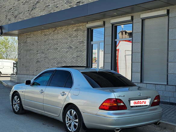 2001 Lexus LS 430 III, серебристый, 1000000 рублей - вид 6