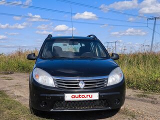 2013 Renault Sandero I, чёрный, 365000 рублей, вид 3