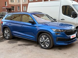 2024 Skoda Kodiaq I Рестайлинг, синий, 4500000 рублей, вид 3