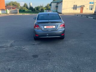 2012 Hyundai Solaris I, чёрный, 850000 рублей, вид 4