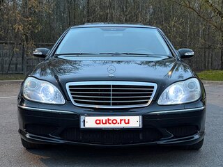 2004 Mercedes-Benz S-Класс AMG 55 AMG Long I (W220) Рестайлинг, чёрный, 1950000 рублей, вид 2
