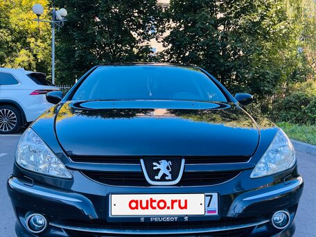 2006 Peugeot 607 I Рестайлинг, чёрный, 799000 рублей, вид 2