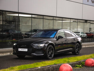2020 Audi A6 45 TFSI V (C8), чёрный, 3675000 рублей, вид 4