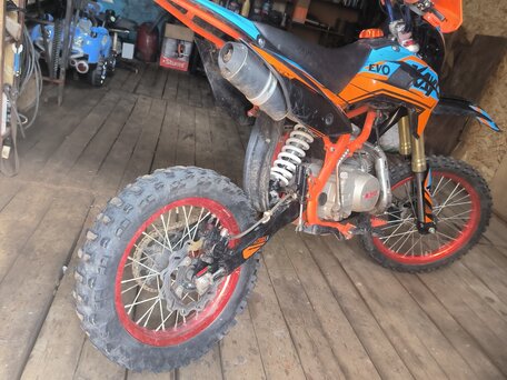 2024 Kayo Evolution YX125EM, оранжевый, 80000 рублей, вид 2
