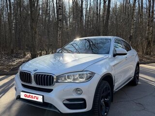 2015 BMW X6 30d II (F16), белый, 3000000 рублей, вид 1