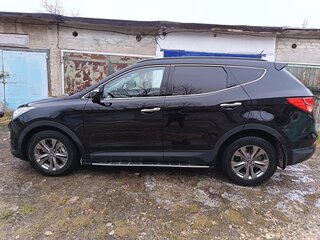 2013 Hyundai Santa Fe III, чёрный, 1550000 рублей, вид 5