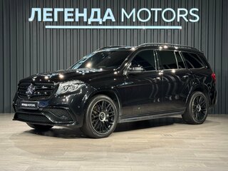 2016 Mercedes-Benz GLS AMG 63 AMG I (X166), чёрный, 3790000 рублей, вид 1