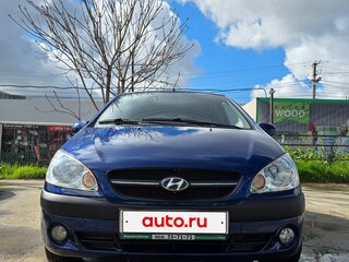 2007 Hyundai Getz I Рестайлинг, синий, 480000 рублей, вид 1