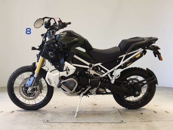 2022 Triumph Tiger 1200, зелёный, 490000 рублей - вид 16