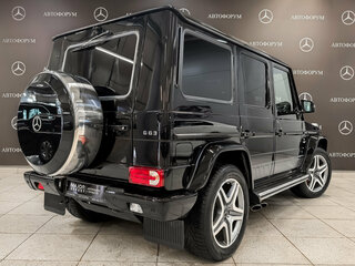 2017 Mercedes-Benz G-Класс AMG 63 AMG I (W463) Рестайлинг 3, чёрный, 6575000 рублей, вид 5
