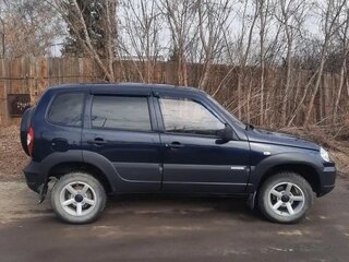 2011 Chevrolet Niva I Рестайлинг, синий, 645000 рублей, вид 4