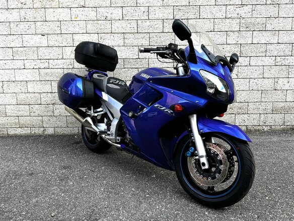 2002 Yamaha FJR1300, синий, 515000 рублей