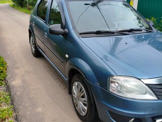 2010 Renault Logan I Рестайлинг, синий, 400000 рублей, вид 1