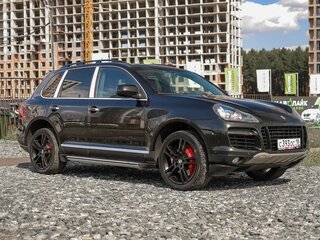 2008 Porsche Cayenne Turbo I Рестайлинг (957), чёрный, 969000 рублей, вид 4