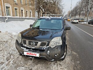 2011 Nissan X-Trail II, чёрный, 1120000 рублей, вид 2