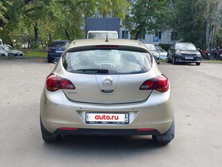 2012 Opel Astra J Рестайлинг, бежевый, 649000 рублей, вид 4