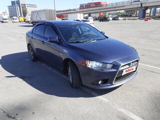 2011 Mitsubishi Lancer X Рестайлинг, синий, 680000 рублей, вид 2