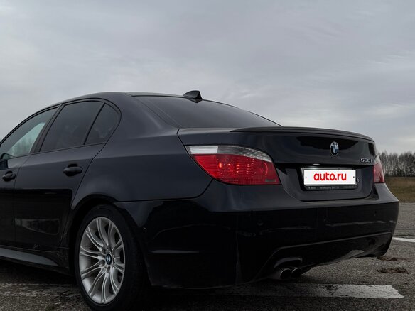2005 BMW 5 серии 530i V (E60/E61), синий, 1290000 рублей - вид 6