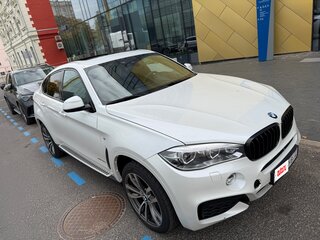 2016 BMW X6 40d II (F16), белый, 4300000 рублей, вид 3