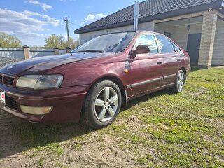 1997 Toyota Carina E, красный, 255000 рублей, вид 1